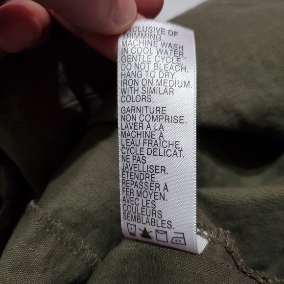 Somewhere Khaki Green Dress Size 10 - Picture 7 of 8